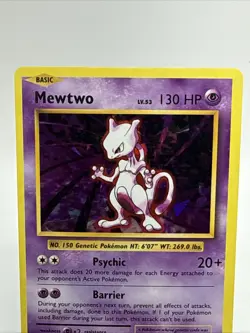 Pokemon TCG Mewtwo XY Evolutions 51/108 Cracked Ice Holo Rare +++ - Image 2