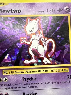 Pokemon TCG Mewtwo XY Evolutions 51/108 Cracked Ice Holo Rare +++ - Image 5