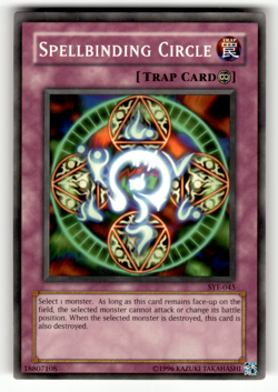 Spellbinding Circle SYE-045 Unlimited Common Starter Deck: Yugi Evolution LP - Image 1