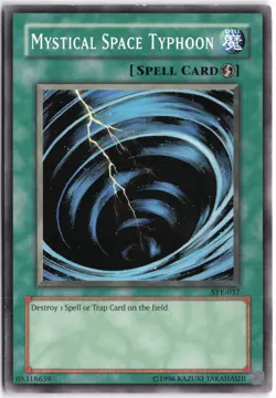 Yugioh - Mystical Space Typhoon SYE-037 Unlimited - Starter Deck: Yugi Evolution - Image 1