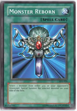 Yugioh - Monster Reborn SYE-029 Unlimited - Starter Deck: Yugi Evolution - Image 1