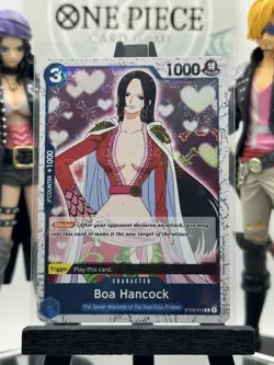 One Piece CG Boa Hancock ST03-013 PRB The Best Common Jolly Roger Foil! - Image 1
