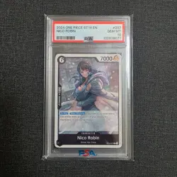 2024 One Piece NICO ROBIN starter deck ST14 PSA 10 - Image 1