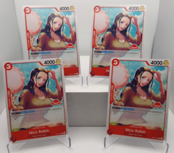 Nico Robin Playset - ST21-010 x4 - Learn Together Reprint - One Piece TCG - Image 1