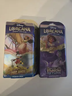 Lorcana Brand New Starter Decks Into Inklands Urusula Return Boosters inside tcg - Image 1