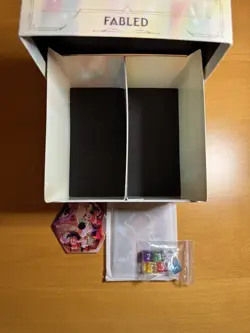 Disney Lorcana Fabled Trove: Lore Counter, Dice, Card Dividers. NO Packs - Image 1