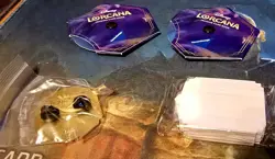 Disney Lorcana Whispers in the Well Enamal Pin + 2 Lore Counters + Stickers - Image 2