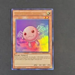 Yugioh - Cyber Petit Angel - DRL3-EN011 - NM - 1st Ed - Ultra Rare, Monster 2016 - Image 2