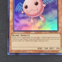 Yugioh - Cyber Petit Angel - DRL3-EN011 - NM - 1st Ed - Ultra Rare, Monster 2016 - Image 3