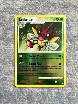 Pokemon Card - Ledian - Reverse Holo (60/146 - Legends Awakened) - Image 1