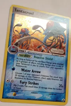 Tentacruel 45/92 Legend Maker Holo Stamped Pokemon Card 2006 - Image 2