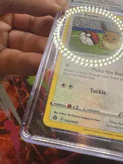 CGC 10 Eevee On The Ball Futsal Promo 2020 Pokemon Card #002 - Image 3