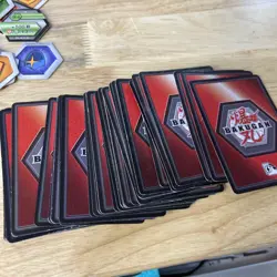 Bakugan Battle Brawlers/Card Lot Gray/Red/Magnetic Cards Random Lot - Image 5