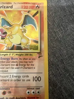 Pokemon TCG Charizard Base Set 2 Holo Card 4/130 - Image 4