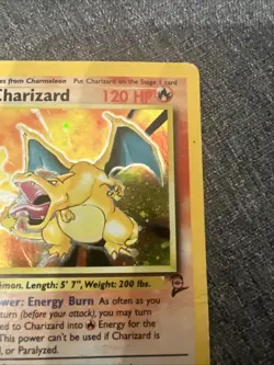 Pokemon TCG Charizard Base Set 2 Holo Card 4/130 - Image 5