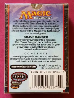 Magic The Gathering TORMENT GRAVE DANGER New Sealed Theme Deck MTG - Image 2