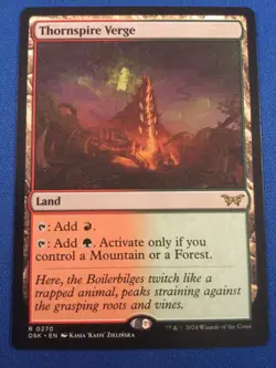 Thornspire Verge Duskmourn: House of Horrors - NM - Image 1