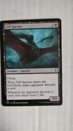 Fell Specter (233) – Jumpstart – LP – MTG Magic the Gathering - Image 1