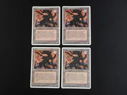 4x Mishra's Factory HP/POOR [4th Edition] Mtg Magic Free Tracking! - Image 1
