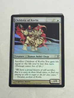 MTG FOIL Children of Korlis Time Spiral Magic the Gathering - Image 1