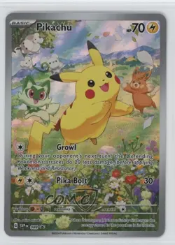 Pikachu (Paldea Adventure Chest) Holo Pokemon Scarlet & Violet Black Star Promo - Image 1