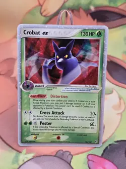 Crobat EX Deoxys 96/107 Holo Rare Excellent Condition Pokemon TCG 2005 - Image 1