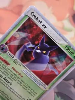 Crobat EX Deoxys 96/107 Holo Rare Excellent Condition Pokemon TCG 2005 - Image 3