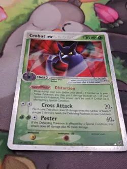 Crobat EX Deoxys 96/107 Holo Rare Excellent Condition Pokemon TCG 2005 - Image 4