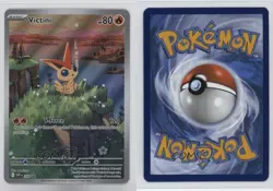 Full Art - Victini Pokemon Scarlet & Violet Black Star Promo #208 - Image 3