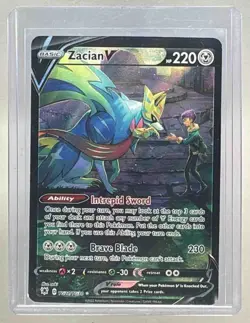 Zacian V 2022 Pokemon Sword & Shield Astral Radiance #TG21/TG30 Trainer Gallery - Image 1