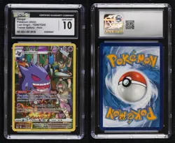 Full Art - Gengar Pokemon Sword & Shield Lost Origin Trainer Gallery CGC 10 - Image 3