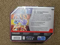 Pokemon TCG Paradox Destinies Tins - Full Art Set Lot Of 4 - Image 3
