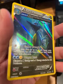 Pokemon TCG Kingdra (Alpha, 108/160) – Holofoil - XY - Primal Clash – Holo Rare - Image 3