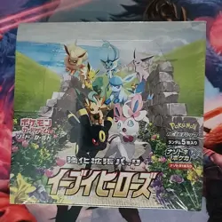 Japanese Pokemon Eevee Heroes Booster Box S6A New Sealed TCG US Seller NoReserve - Image 1
