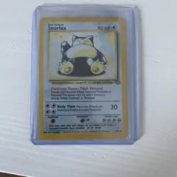 Pokemon TCG Snorlax Base Holo Excellent Condition Non Graded - Image 1