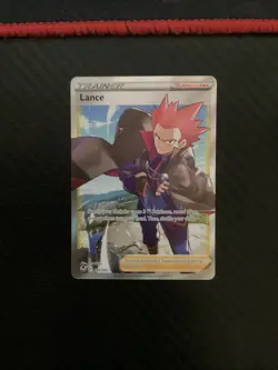 Lance (Full Art) 192/195 Swsh12: Pokemon Sword & Shield - Silver Tempest Holo NM - Image 1