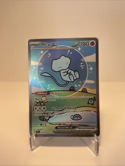 Pokemon Paldean Fates Mew Ex Special Illustration Rare 232/091 Bubble Mew - Image 1