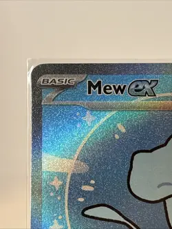 Pokemon Paldean Fates Mew Ex Special Illustration Rare 232/091 Bubble Mew - Image 4