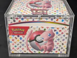 Pokemon 151 SV3.5 Booster Bundle Display Factory Sealed Case W/Acrylic Case - Image 5