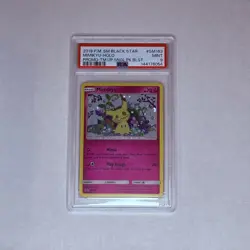 Mimikyu - SM163 Black Star Promo SM Promos PSA 9 SM163 - Image 1