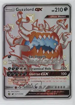 Shiny - Guzzlord GX Pokemon Sun & Moon Hidden Fates Vault #SV71 - Image 1