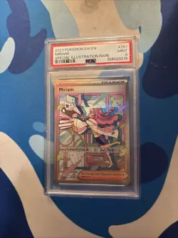 2023 POKEMON SVI EN-SCARLET & VIOLET SPECIAL ILLUSTRATION RARE #251 MIRIAM PSA 9 - Image 1