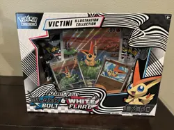 Pokemon TCG Black Bolt White Flare Victini illustrated Collection - Image 1