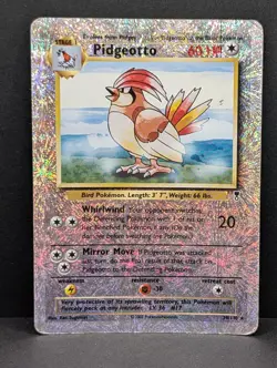 Pidgeotto Pokemon TCG Legendary Collection 34/110 Reverse Holo Rare firework HP - Image 1