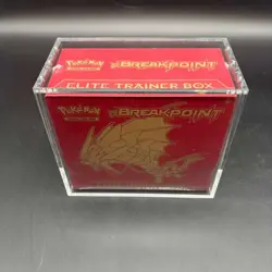 Pokemon TCG Breakpoint Elite Trainer Box ETB Sealed w/ Acrylic Case - Image 1