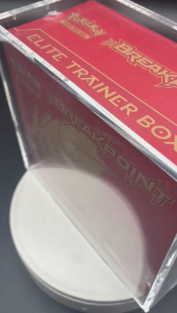 Pokemon TCG Breakpoint Elite Trainer Box ETB Sealed w/ Acrylic Case - Image 2