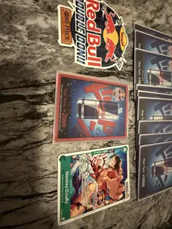 One Piece Red Bull Double Don Event Don Set, Promo And Sticker - Image 3