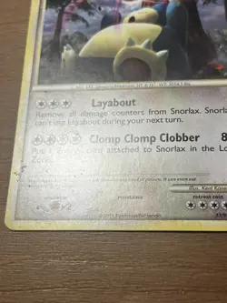 Pokemon TCG Snorlax 33/95 Call of Legends Rare Non-Holo Card NM - Image 4