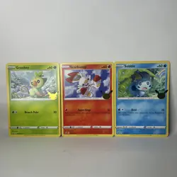 Pokemon Grookey scorbunny sobble SWSH001-2-3 Jumbo Card Promo - Image 1