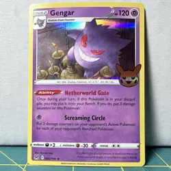 Gengar 066/196 2023 Trick or Trade Holo Stamped Pokemon Card - Image 1